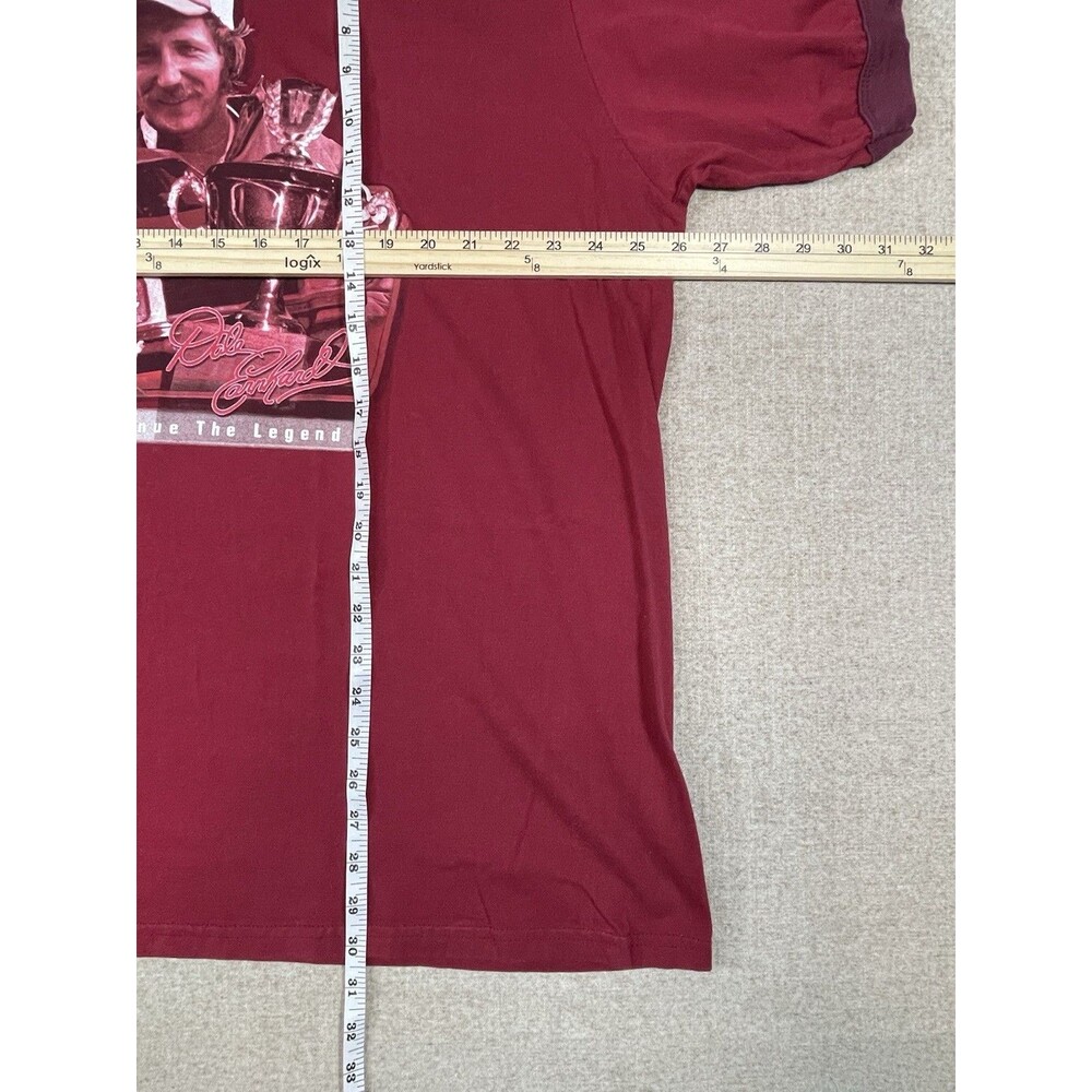 Vintage Dale Earnhardt Continue The Legend Ringer T-Shirt Men’s XXL 90s Y2K Vtg - Picture 7 of 8